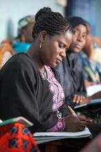 Attendee at an HIV counselor training. Source - MSH. 